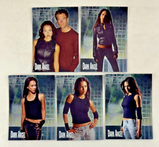 DARK ANGEL TV SHOW (Topps 2002) Complete FOIL Chase Card Set (5) JESSICA ALBA picture