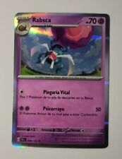 Rabsca 099/193 Holo Reverse Pokemon Card Evolutions in Paldea in Spanish picture
