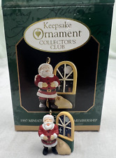 Hallmark Jolly Old Santa 1997 Keepsake Collectors Club Christmas FAST Shipping picture