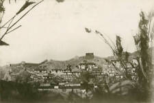 General view of the town Tibet 1900 OLD PHOTO picture