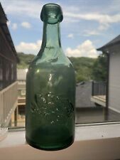 California Gold Rush Eagle Embossed Soda Bottle picture