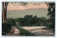 1912 View West from Sunset View, Lenox Massachusetts MA Lee MA Postcard picture