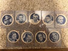 9 Dixie Cup Lids Gary Cooper Bing Crosby Norma Shearer Tim McCoy picture