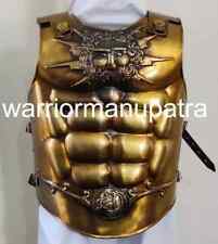 18ga Steel Medieval Armor Roman Cuirass Reenactment Knight Breastplate Antique picture