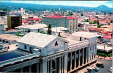 Managua, Nicaragua  CITY BIRD'S EYE VIEW  Palacio Nacional  ca1950's Postcard picture
