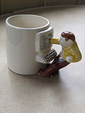Vintage Omnibus Mug Man Punching Computer Screen Coffee/Tea Cup picture