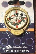 DISNEY DCL HAPPY HOLIDAYS 2010 2011 NEW YEAR MICKEY MINNIE CHRISTMAS LE 1000 PIN picture