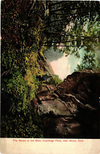 Postcard The Rocks at the Glen Cuyahoga Falls, near Akron Ohio picture