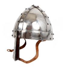 Steel 18 Gauge IRON Steel Norman Helmet Medieval Armour Costume Helmet picture