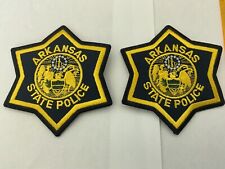 Arkansas State Police collectable Patch Set 2 pieces picture