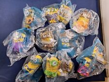 9 Minions Talking 2015 McDonalds Happy Meal Toys Sealed Lot *546-2 picture
