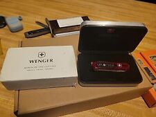 WENGER MPL MEDIA * SWISS ARMY KNIFE W/ CASE picture