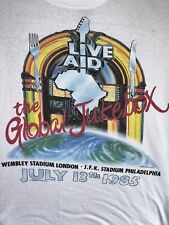 Live Aid Queen Freddie Mercury Shirt Original Band Aid Trust Wembley Stad 1985 picture