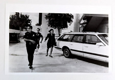 1994 Miami Florida Police Officers Protecting Magda Montiel Davis Vintage Photo picture