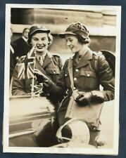 WWII BRITISH WAR BOSS ARMY DAUGHTER MISS ELSPETH IRONSIDE 1939 VTG Photo Y67 picture