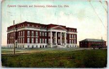Postcard - Epworth University and Dormitory - Oklahoma City, Oklahoma picture
