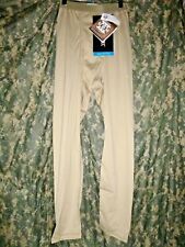 US Military Polartec Gen III L1 Tan Silk Weight Cold Weather Drawers Pants XSS picture