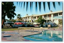 c1960 Desert Inn West Van Buren Motel Exterior Building Phoenix Arizona Postcard picture