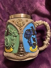 Harry Potter Hogwarts Metal Stein Sculpted Mug - Extremely Rare Europian Import picture