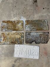 Lot Of 5 Old North Carolina License Plates 1968-1972 picture