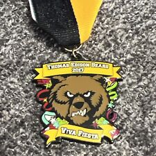 2017 Thomas Edison Bears High School Fiesta Medal, Bear Mascot picture
