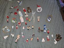 Miniature Christmas Ornaments ~ Assorted ~ Lot of 50+  picture