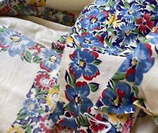 8.3 Yards 30’s 40’s vintage Floral Fabric Rayon variation File NU quality 35
