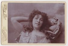 VICTORIAN BEAUTY ASKS “DO YOU THINK I’M SEXY?” : GREAT YARMOUTH : CABINET CARD picture