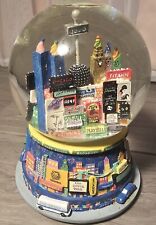 2000 Bloomingdales Broadway Cares New York Times Square Twin Towers Snow Globe picture