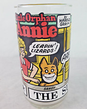 Little Orphan Annie By Harold Gray 1976 New York News Inc. Sunday Funnies Glass picture