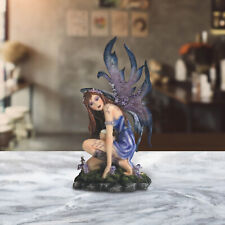 Fairy with Purple Winged Statue 7.5