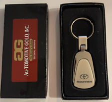 Toyota 4Runner Keychain & Keyring - Silver Metallic Teardrop Key Chain picture
