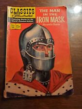 Vintage December 1948 #54 Classics Illustrated MAN IN THE IRON MASK Comic AS IS picture