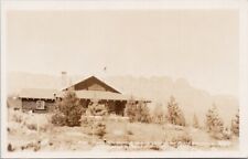 Storm Mountain House Bungalow Camp Banff Windermere Road Alberta RP Postcard H54 picture