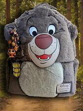 Disney Jungle Book Baloo 🐻Loungefly Mini Backpack & Doorables Mowgli ChARM picture