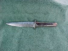 Vintage WWll Handmade THEATER Fixed Blade Fighting Knife 9-1/2