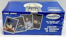 1990 NASA Space Shots Series One 1 Trading Card Box Sealed Space Ventures picture