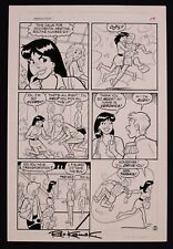 Original Art from Veronica #77 Partial Story by Jeff Shultz & Rich Koslowski picture