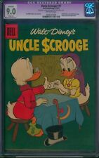 Uncle Scrooge #17 (Dell 1957) ⭐ CGC 9.0 Restored ⭐ Rare Silver Age Disney Comic picture
