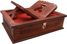 Crafting with Love A Beautiful Wooden HOLY Book Stand Box for Reading Quran etc. picture