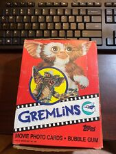 Topps GREMLINS movie trading cards box sealed 36 Wax Packs  1984 best looking picture