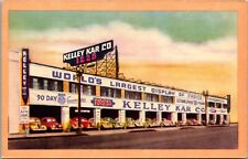 Linen Postcard Kelley Kar Co Buying Dept 1225 S. Figueroa Los Angeles California picture
