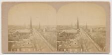 CONNECTICUT SV - Hartford - Main Street - 1860s EARLY picture