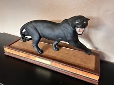 Black Panther~’Silent Rage’~ 1990 Franklin Mint~22 Inch Ceramic Collectible~RARE picture