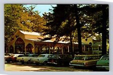 Isle La Motte VT-Vermont, St. Anne's Shrine, Classic Cars, Vintage Postcard picture