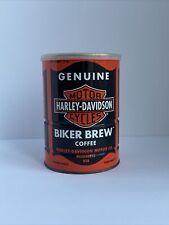 Harley Davidson BIKER BREW 13 Oz. Coffee Can Oil Can Design  Empty picture