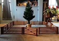 Vintage Handmade CHRISTMAS TREE fence - Excellent condition picture
