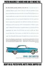 11x17 POSTER - 1961 DeSoto Proudly Presents a Fine New Car picture