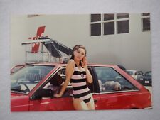 Vintage Photo1980s, Japanese swimsuit lady, 10207 picture