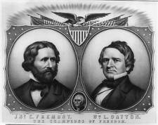 Jonathan C. Fremont,William L. Dayton. The champions of freedom 1856 picture